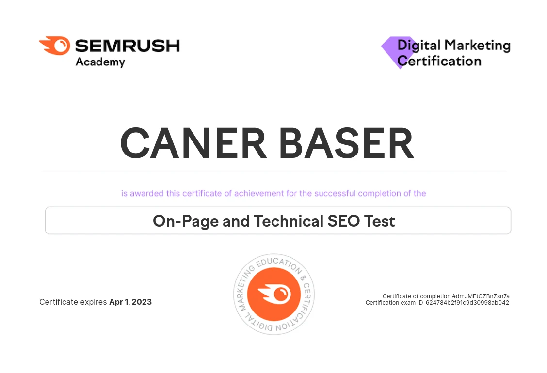 On-Page & Technical SEO